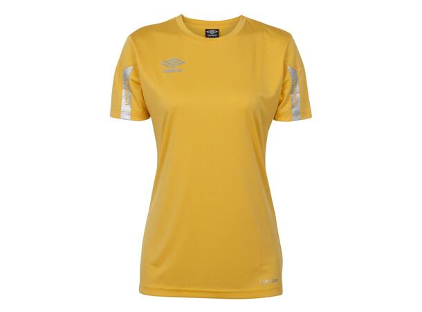 UMBRO Core SS Jersey W Gul 36 Spelartröja kort ärm dam 